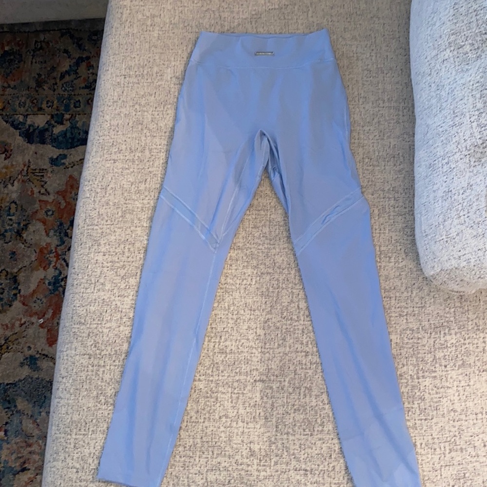 Gymshark Whitney Simmons mesh leggings in blue